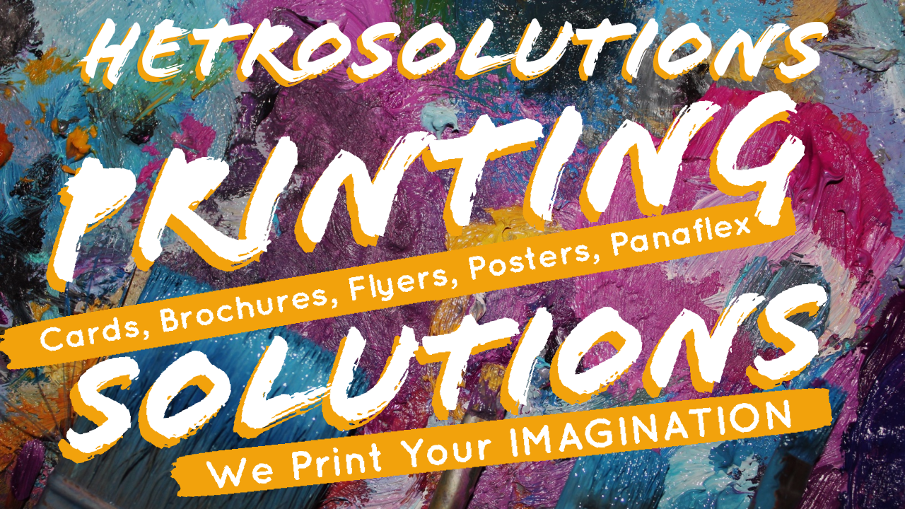 Hetro Solutions Printing Solutions in Pakistan and world wide www.hetrosolutions.com